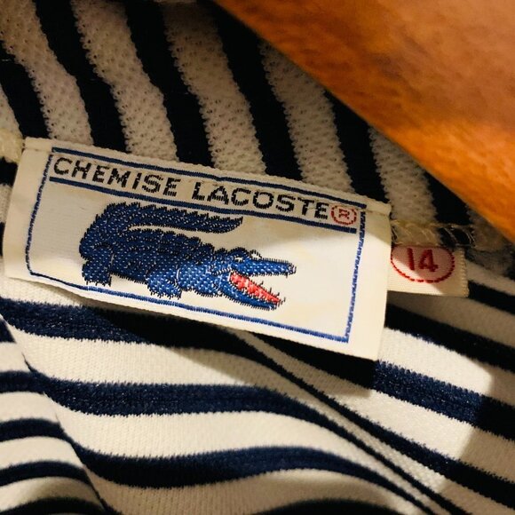Vintage 1950s 1960s Lacoste Tennis Dress Women’s Size 14 Large - Picture 7 of 7